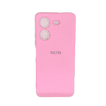 Tecno Camon 20 Pro Silicone Case - Rose Pink