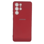 SAMSUNG S21 Ultra Silicone Case - Red