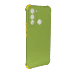 Tecno Pop 5 Lite Silicone Case - Green/Yellow