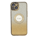 iPhone 14 Stylish Creative Case - Gold