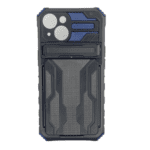 iPhone 14 Multi-Functional Protective Case - Black/Blue