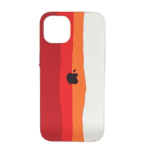 iPhone 11-12-13/Pro-Pro Max Silicone Case - Colored Red