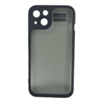 iPhone 13 Silicone Case - Transparent Black