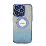 iPhone 14 Pro Stylish Creative Case – Blue