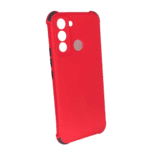 Tecno Pop 5 Lite Silicone Case - Red/Black