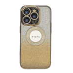 iPhone 14 Pro Stylish Creative Case – Gold