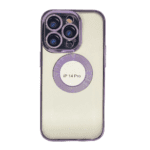iPhone 14 Pro Ultra-Thin MagSafe Case – Transparent Purple