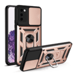 SAMSUNG S20 Sliding Camera Case – Black/Rose Gold