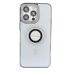 iPhone 15 Pro Max Ultra-Thin MagSafe Case - Silver