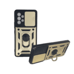 SAMSUNG A53 Sliding Camera Case - Black / Gold