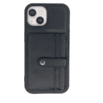 iPhone 15 Wallet Leather Case Case – Black