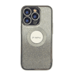 iPhone 14 Pro Stylish Creative Case – Silver