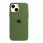 iPhone 14 Plus Silicone Case - Forest Green