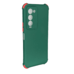 Tecno Camon 18 Premier Silicone Case - Green/Red