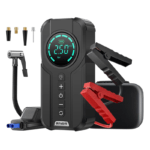 4 In 1 Car Jump Starter, Air Pump, Power Bank And Emergency Lighting