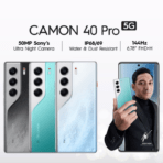 TECNO CAMON 40 PRO 5G 256 GB/24 GB RAM GREEN