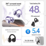 WOPOW MAX OWS18 Clip-on Bluetooth Earbuds
