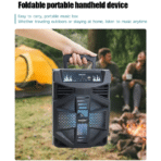 GREATNICE GTS-2137 8" Portable Bluetooth Speaker with Microphone - Image 2